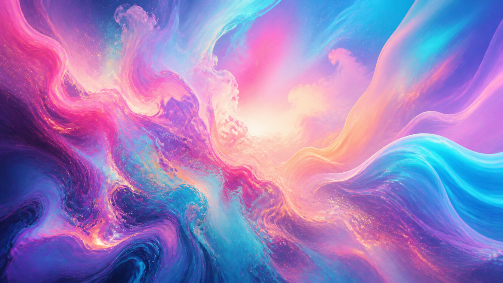 Auraflow interactive fluid wallpaper preview.